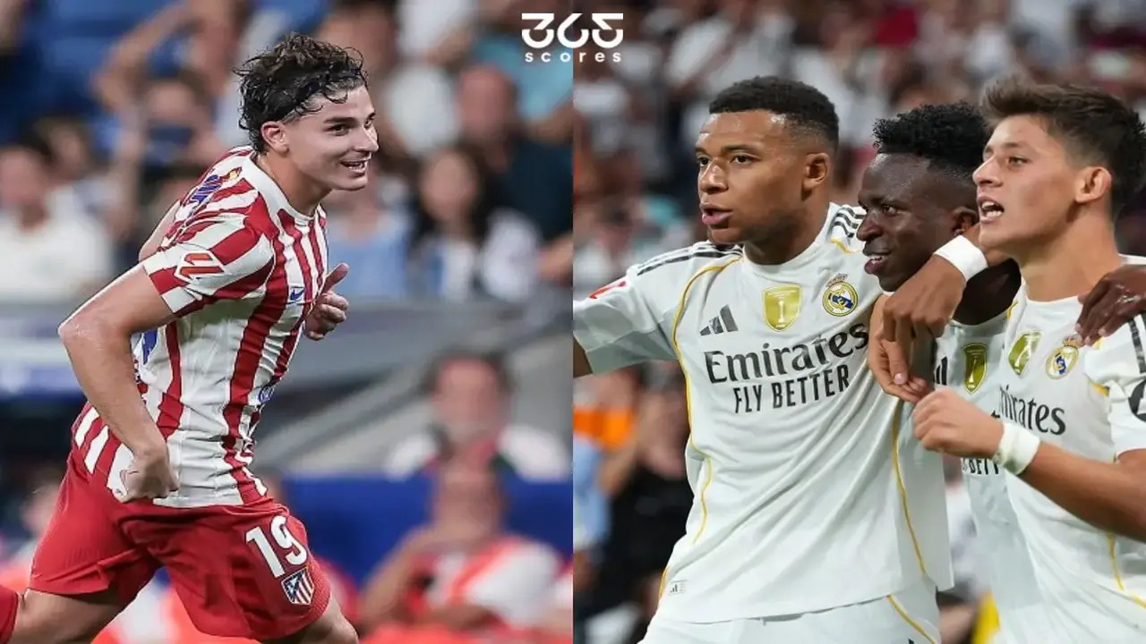 موعد مباراة ريال مدريد وأتلتيكو مدريد والقنوات الناقلة في الدوري الإسباني